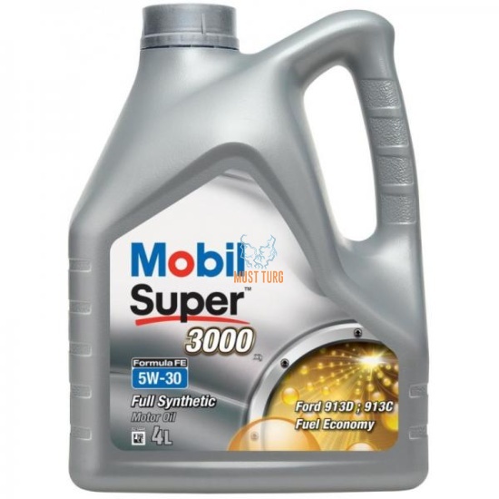 Engine oil 5W-30 Mobil Super 3000X1 Formula FE 4L