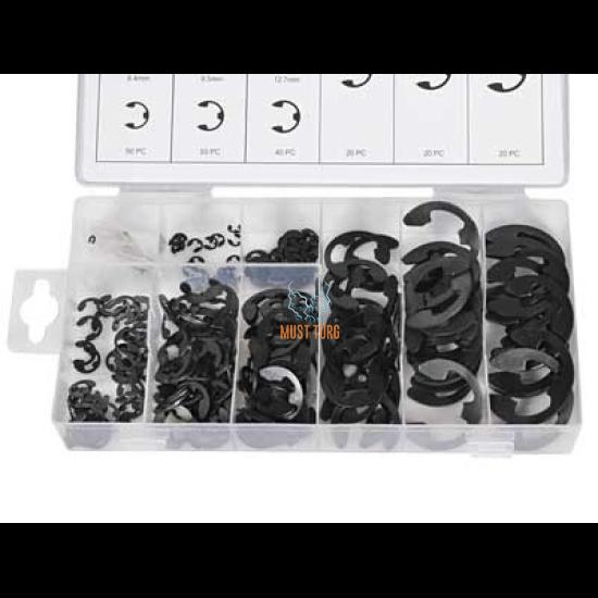 Stop washers set 300 pieces 1.6mm - 22.2mm