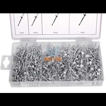 Set of pull rivets 400 piece