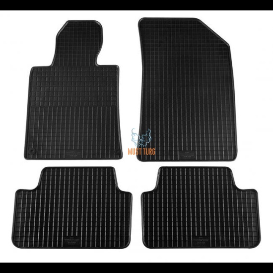 Rubber mats Peugeot 508 11-18 4pcs