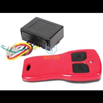 Wireless control unit with 12V 5-wire receiver