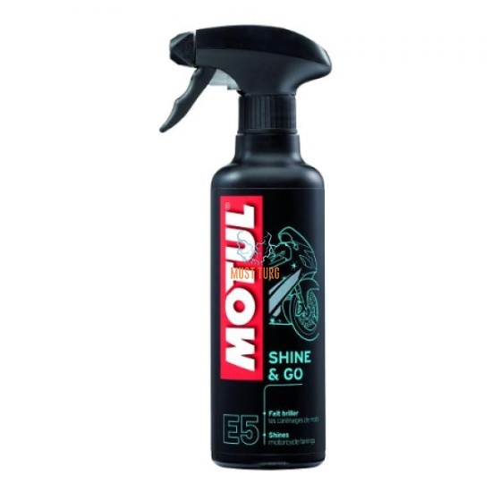 Plastikute hooldusvahend Motul E5 Shine & Go 400ml