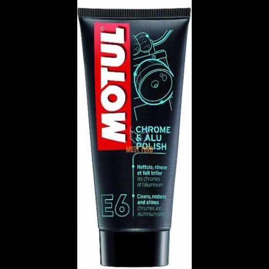 Kroomi puhastusaine Motul E6 Chrome&Alu Polish 100ml