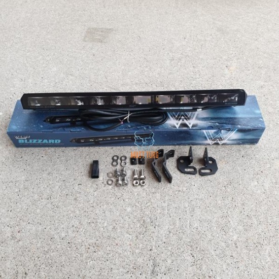 High beam LED 10-48V 120W 6100lmRef.45 W-light Blizzard Slim