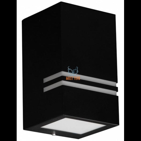 Wall light Kobi Quazar 11 black 230V max 11W IP44