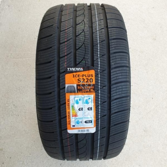 315/35R20 110V XL Tracmax Ice Plus S220 M+S lamell