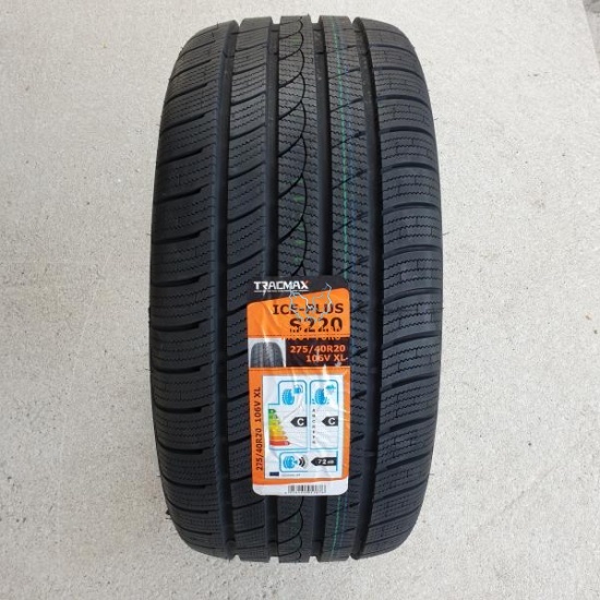 275/40R20 106V XL Tracmax Ice Plus S220 M+S lamell