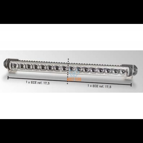 Kaugtuli Hella LightBar 470 Single Twin 36W 12-24V ref.35 ECE R10