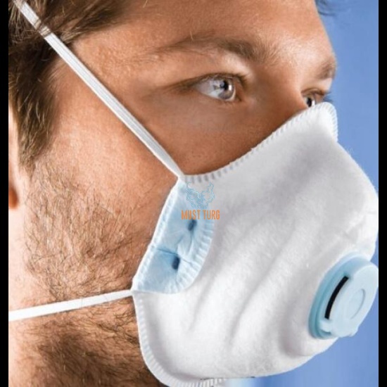 Dust mask FFP2 NR D with valve 10pcs