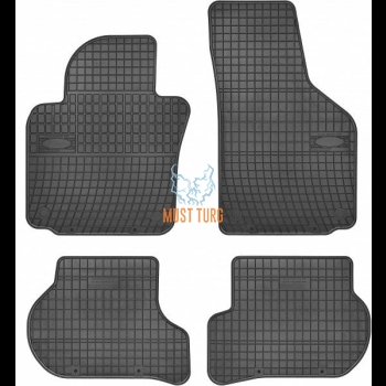 Rubber mats 4pcs Volkswagen Skoda Seat