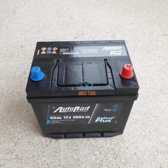 Car battery 60Ah 480A 230X170X224mm - / + Autopart