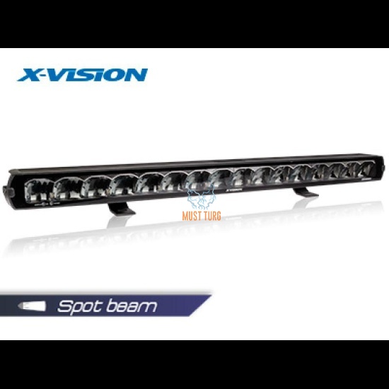 High beam X-Vision Genesis II 1100 Spot beam with parking light 9-36V 180W 14500lm ref.50 4700K