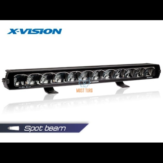 Kaugtuli X-Vision Genesis II 800 Spot beam parktulega 9-36V 130W 10100lm ref.50 4700K