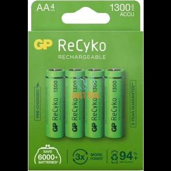 Batteries AA 1300mAh GP 4pcs