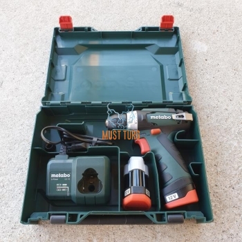 Cordless drill Metabo PowerMaxx BS Basic case battery 2x2,0Ah