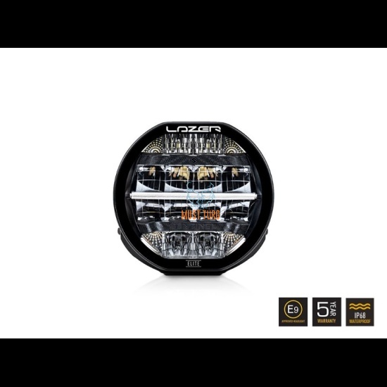 High beam Lazer Sentinel 7 Elite Black 10-32V 110W Ref.12.5 10248lm