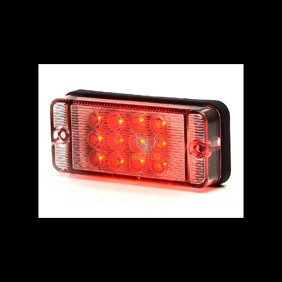 Fog light led 12-24V ECE 10R with white glass