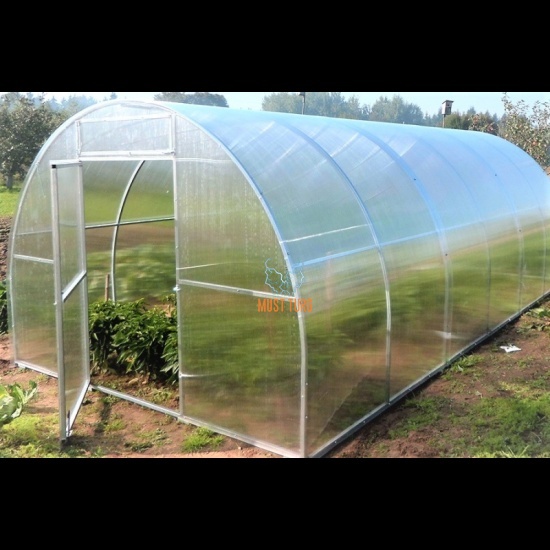 Greenhouse 200x210x400cm polycarbonate 4mm