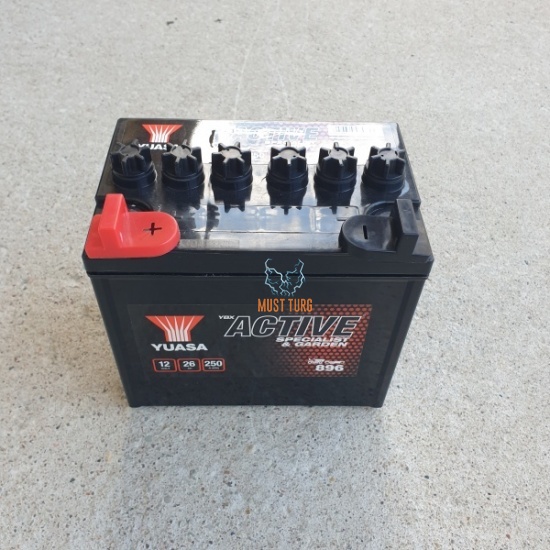Muruniiduki aku 26Ah 250A 12V +/- 187x127x181mm Yuasa 896