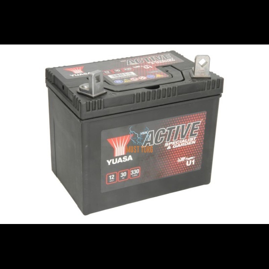 Muruniiduki aku 30Ah 330A +/- 12V 194x125x178mm Yuasa U1