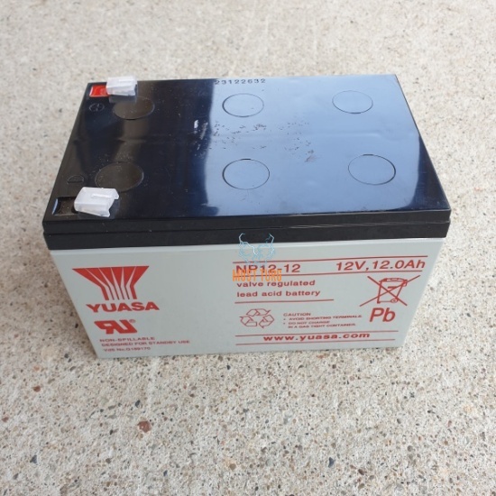 Väikeseadme aku 12V 12Ah AGM 151x98x97.5mm Yuasa