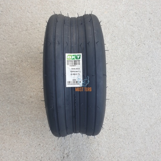Lawn tractor tire 16X6.50R8 10PR BKT LG RIB TL