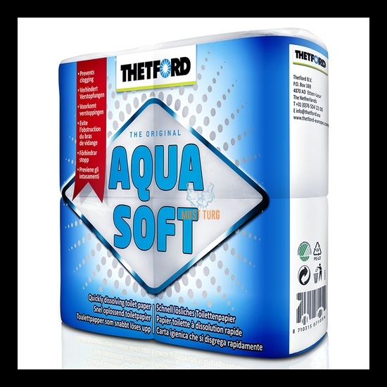 WC paber Thetford Aquasoft 4 rulli