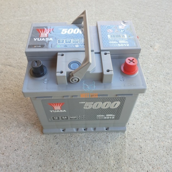 Aku 54Ah 500A 12V -/+ 207x175x190 Silver High Performance SMF YBX5012 Yuasa