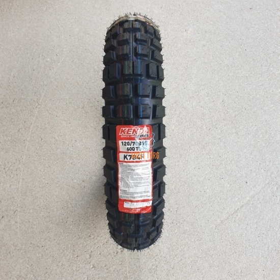 120/70R19 60Q Kenda Big Block K784F 4PR M+S TL