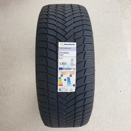 275/45R22 112T XL Michelin X-Ice Snow SUV M+S lamellrehv
