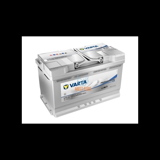 Aku Varta Professional DP AGM 80Ah 800A 12V 315x175x190 - + karavan / paat