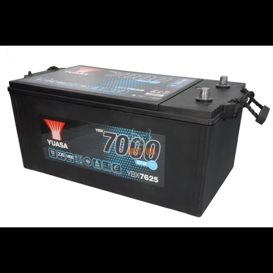 Veoauto aku 230Ah 1400A 516X274X236 otsal +/- Yuasa YBX7625