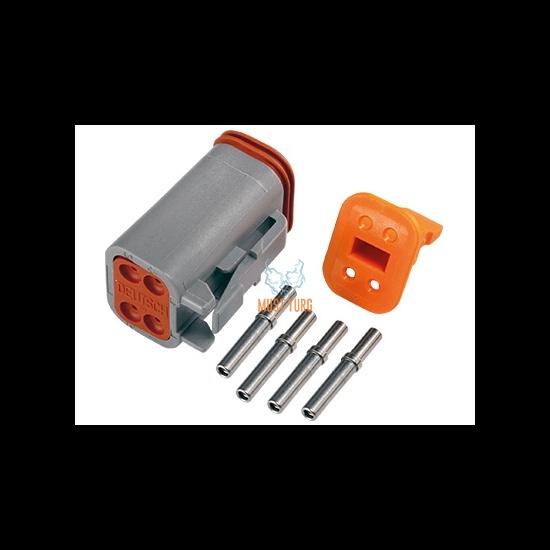 4-pin female connector 0.5-1.5mm DT4