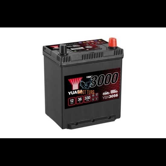 Aku 36Ah 330A 12V -/+ 187x135x227 SMF YBX3056 Yuasa