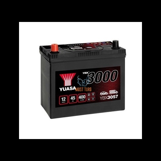 Aku 45Ah 400A 12V +/- 238x129x225 SMF YBX3057 Yuasa