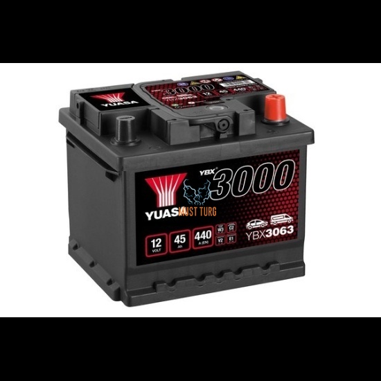 Aku 45Ah 440A 12V -/+ 207x175x175 SMF YBX3063 Yuasa