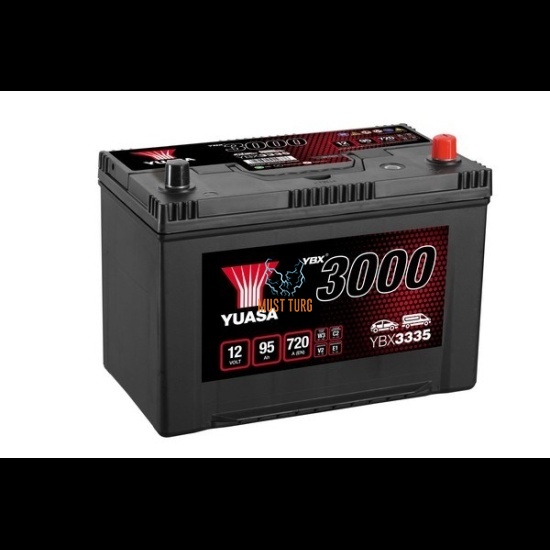 Aku 95Ah 720A 12V -/+ 303x174x225 SMF YBX3335 Yuasa