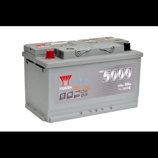 Aku 90Ah 800A 12V +/- 315x175x190 Silver High Performance SMF YBX5116 Yuasa