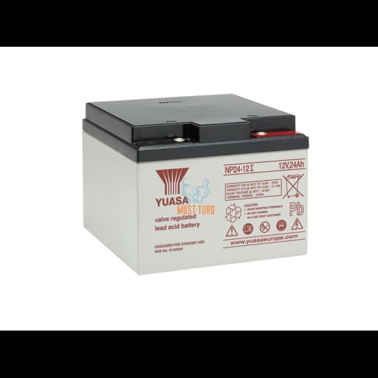 Väikeseadme aku 24Ah 12V 166x175x125mm NP17-12I Yuasa