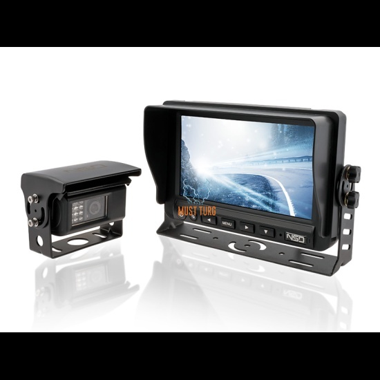 Tagurduskaamera komplekt 12-24V Full HD 4-pin