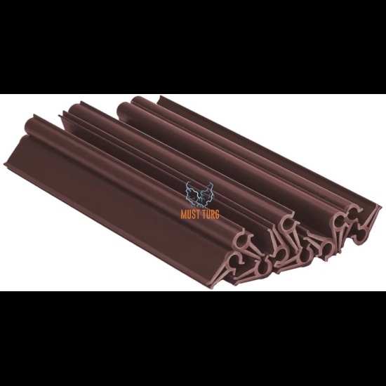 Aialindi kinnitusklambrid 10tk pruun RAL8011