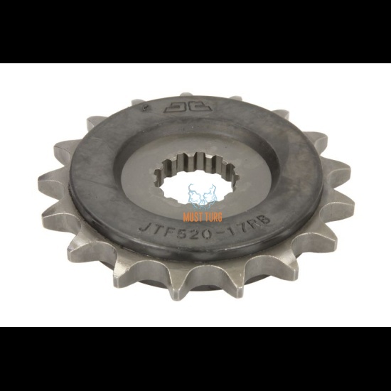 Esimene ketiratas vibratsioonisummutiga 525/17 JT Sprockets JTF52017RB