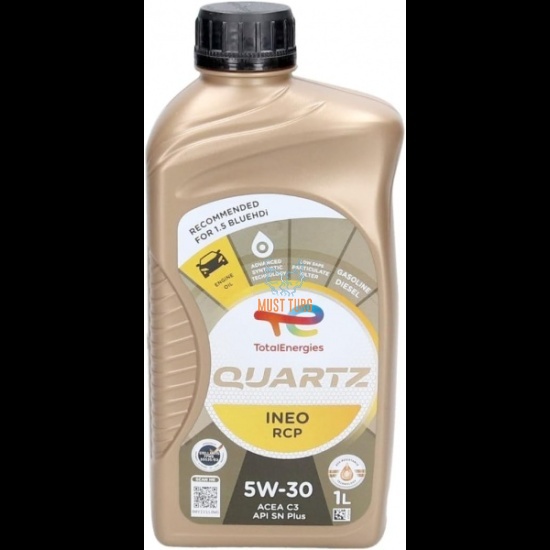 Engine oil 5W-30 Total Quartz Ineo RCP 1L 1.5 BlueHDi DV5R