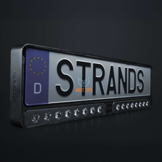 Strands Nuuk E-Line Duo Black 108W 9-36W 9000lm Ref.10+10 ECE R10 R149