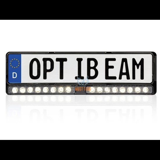 Additional light with license plate 120W 9-36V 9200lm Ref.20+20 ECE R10 R149 Optibeam