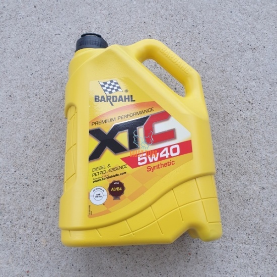 Engine oil 5W40 XTC 5L Bardahl 36163