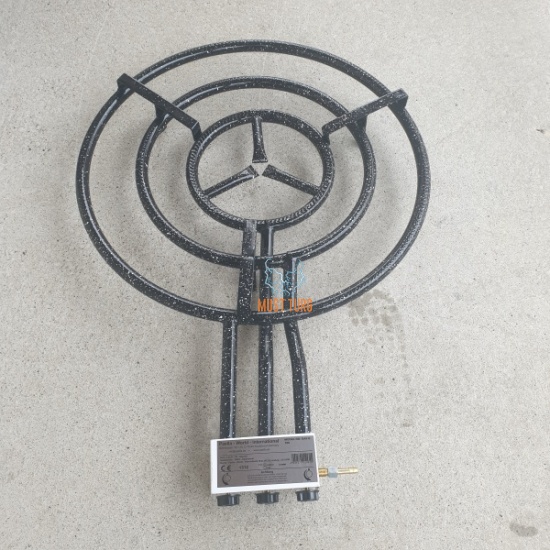 Gas burner Ø70cm 24.5kw 3 rounds Paella World