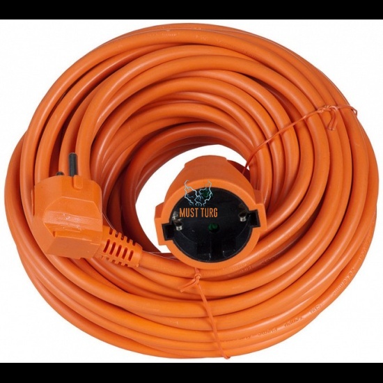 Pikendusjuhe 10m  3G1,5mm² 16A oranz