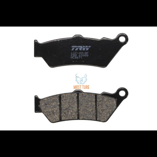 Brake pads rear BMW R1200GS/1250GS TRW