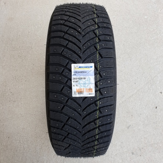 265/60R18 114T XL Michelin X-Ice North 4 naastrehv